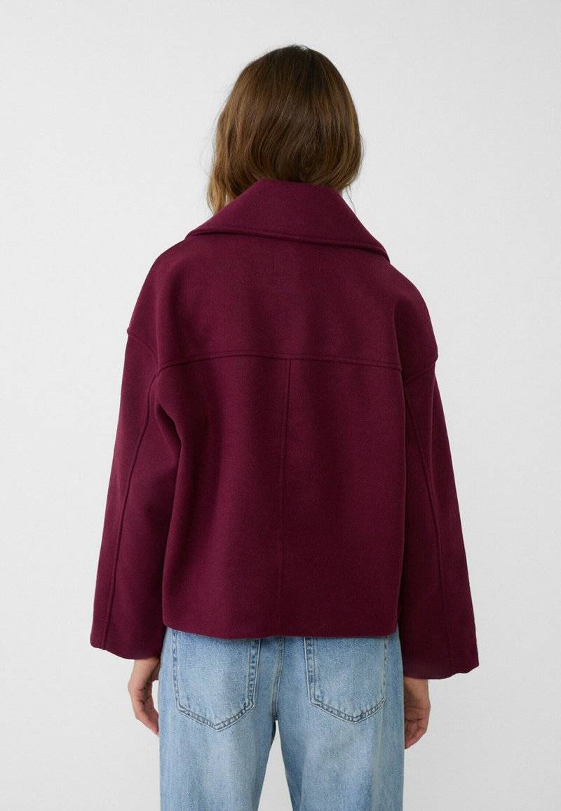 Stradivarius Stradivarius SOFT - Blazer - bordeaux Sonderangebote