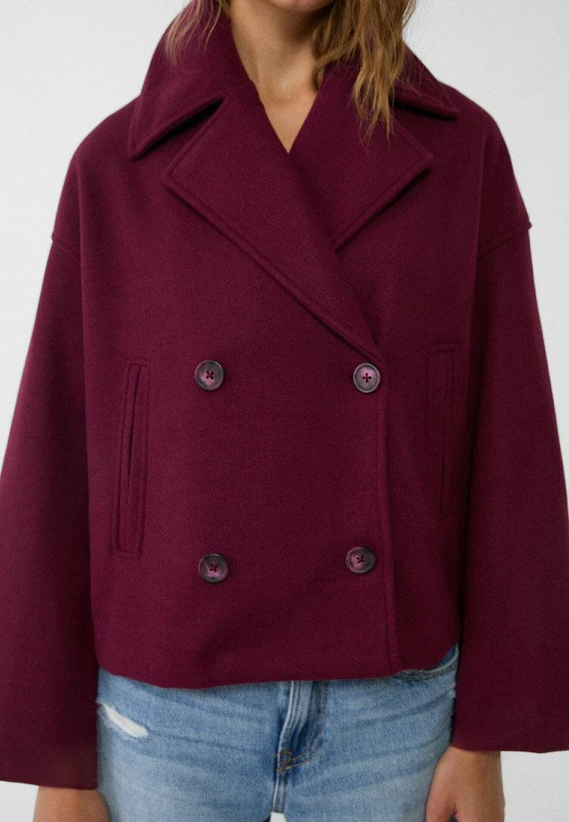 Stradivarius Stradivarius SOFT - Blazer - bordeaux Sonderangebote