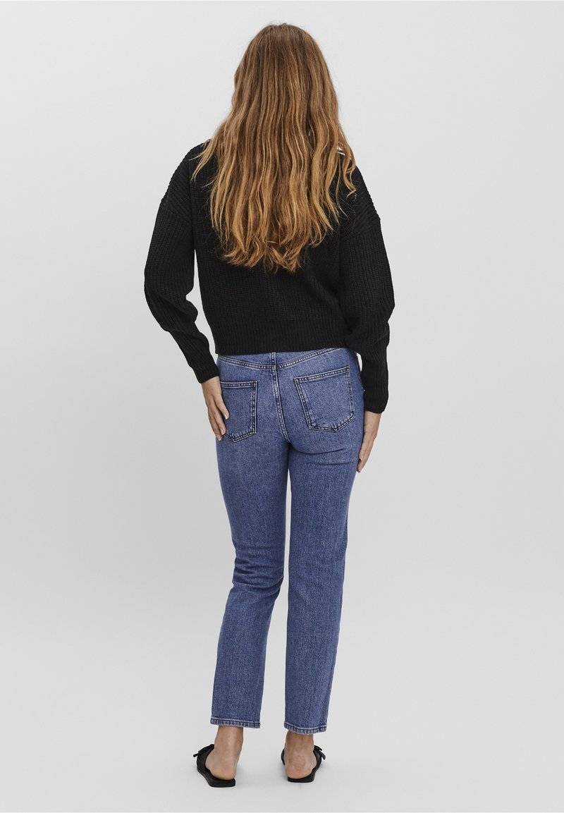Vero Moda Vero Moda VMLEA VNECK - Cardigan - black Neueste Stile