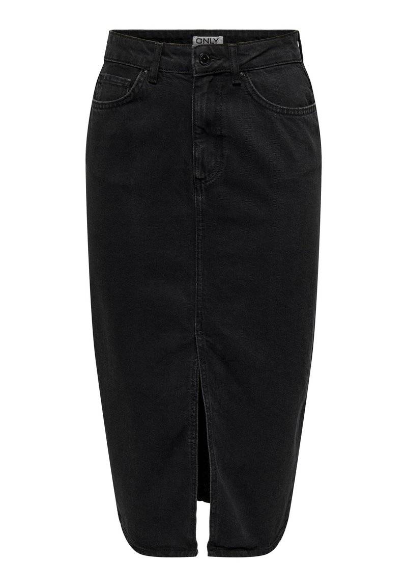 ONLY ONLY ONLBIANCA REA NOOS - Denim skirt - washed black Letzte 2 Tage
