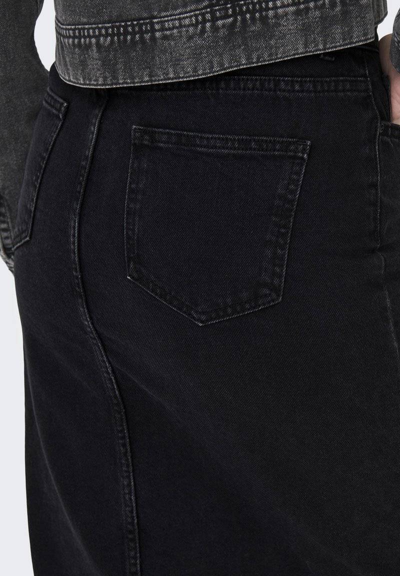 ONLY ONLY ONLBIANCA REA NOOS - Denim skirt - washed black Letzte 2 Tage