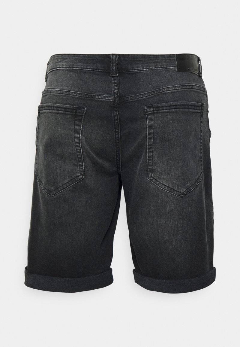 Pier One Pier One Denim shorts - grey denim Nur für heute