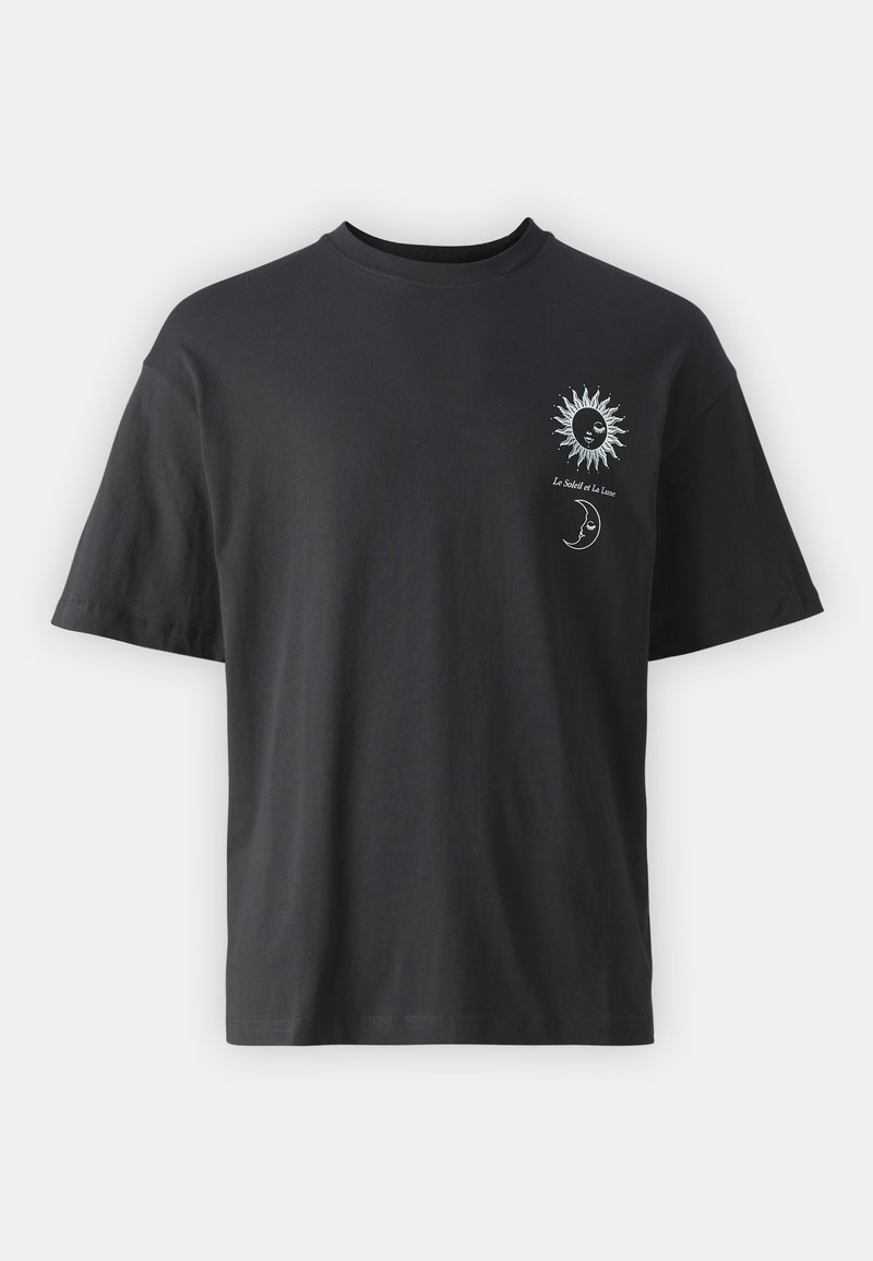 Jack & Jones Jack & Jones JORSOLEIL TEE CREW NECK UNISEX - Print T-shirt - black Vierteljährliche Förderung