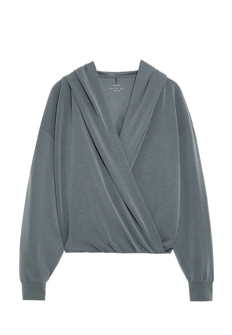 OYSHO OYSHO SOFT TOUCH - Hoodie - grey Meist gekauft