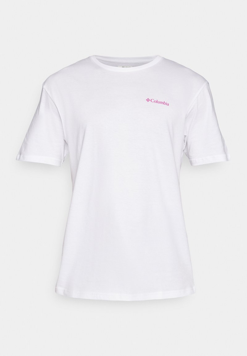 Columbia Columbia ROLLINGWOOD PARK GRAPHIC - Print T-shirt - white Limitierter Zeitrabatt
